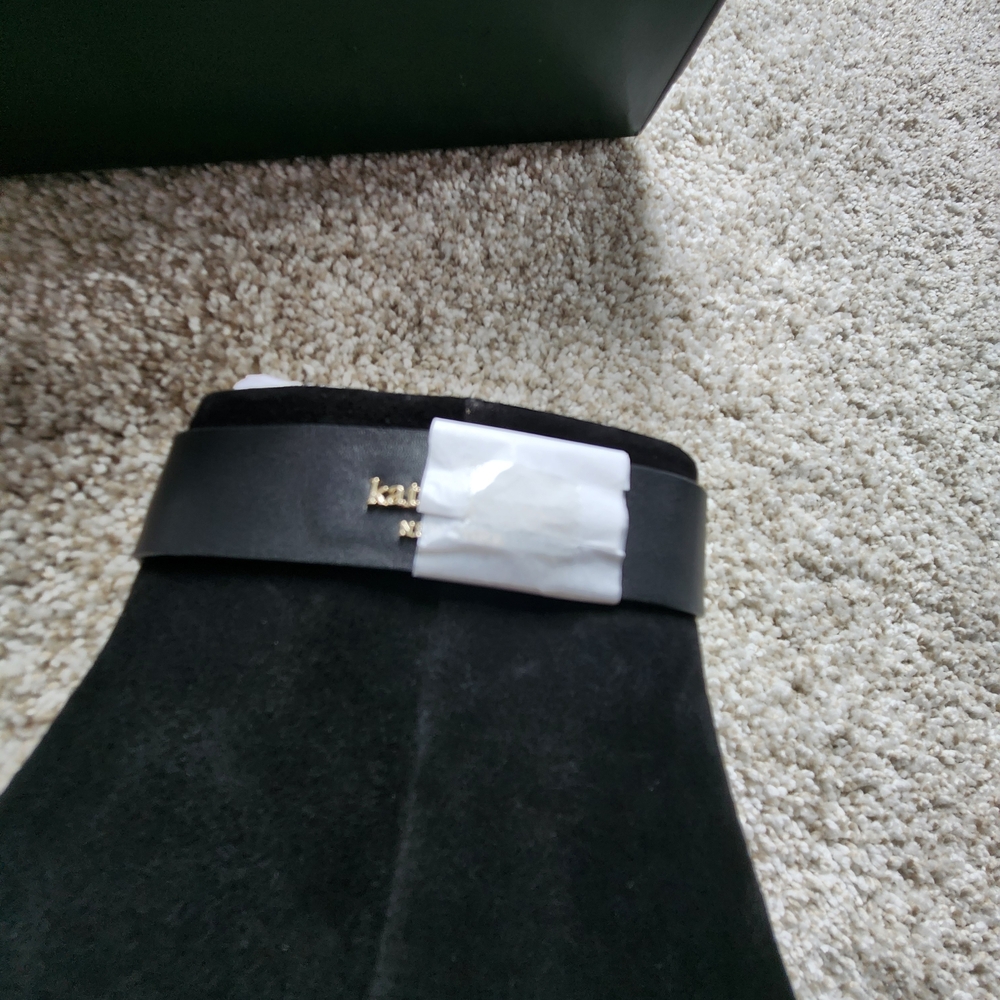 Kate Spade Elegant Black Ankle Boots - Picture 3 of 9